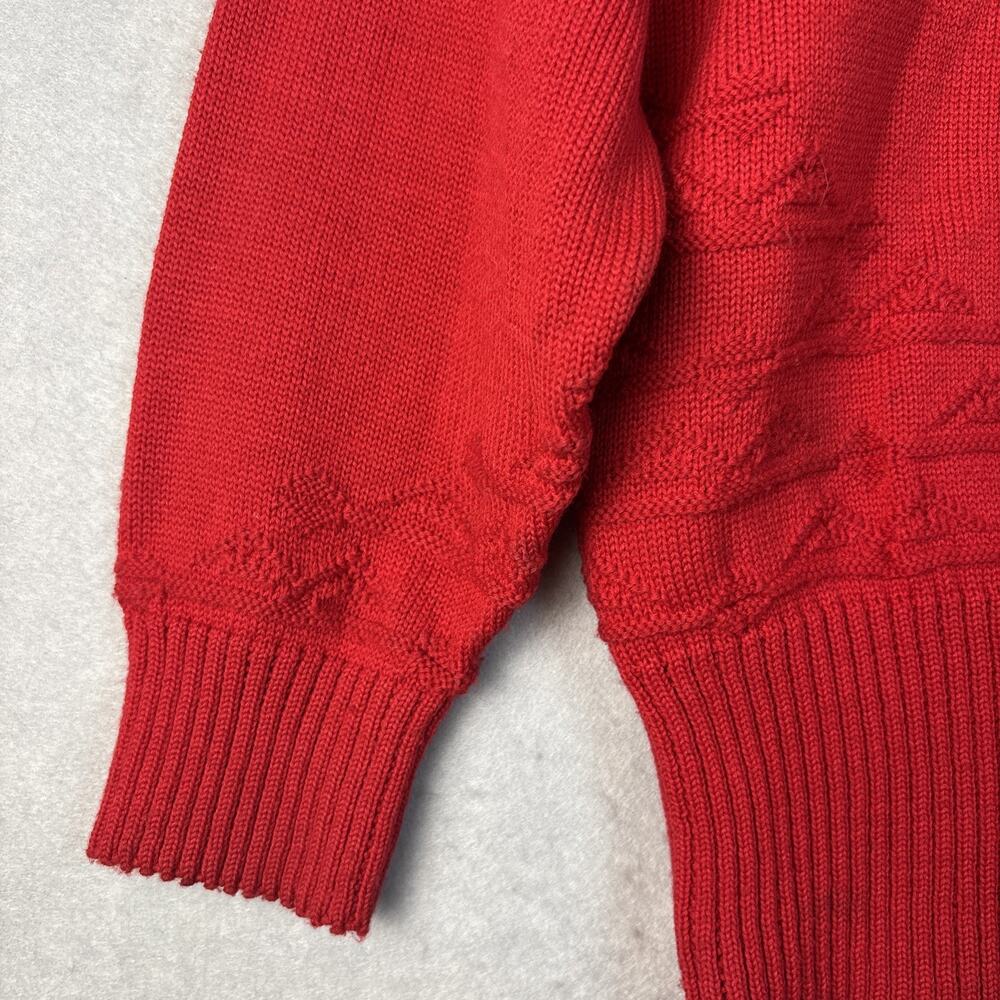 VTG Bogner Sweater Women’s Sm Wool Blend Turtleneck Ribbed Cable Knit Pullover - Picture 3 of 9